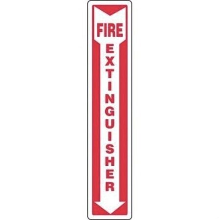 Accuform FIRE Safety Sign FIRE EXTINGUISHER MFXG547VS MFXG547VS